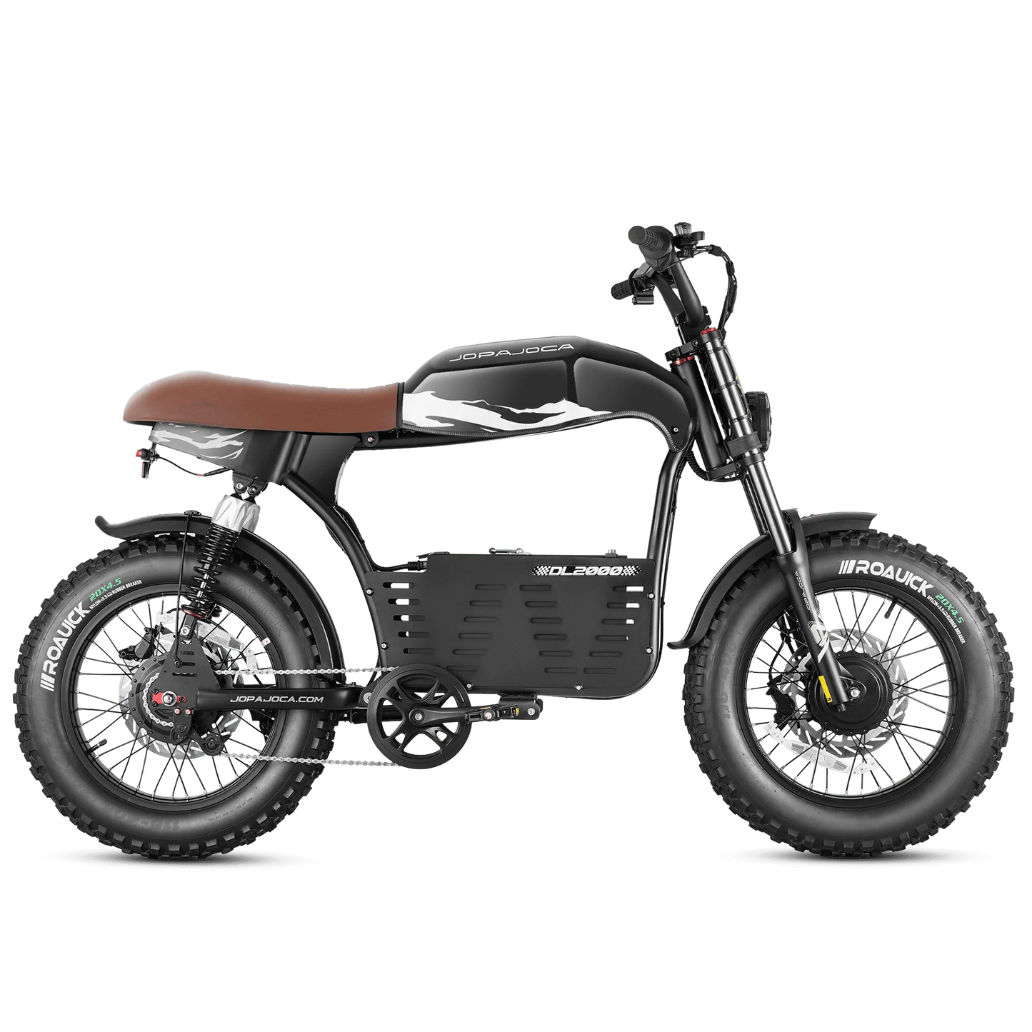 EAHORA DL2000 Doble Motor 2000W – Bicicleta Eléctrica de Neumáticos Anchos de 52V 30Ah