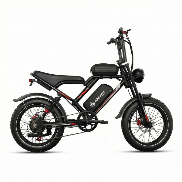 AMYET S8 Raptor Pro Dual Motor Electric Bike – 2000W AWD 48V Fat Tire