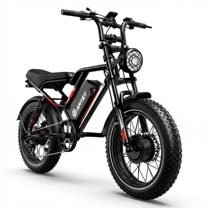 AMYET S8 Raptor Pro Dual Motor Electric Bike – 2000W AWD 48V Fat Tire