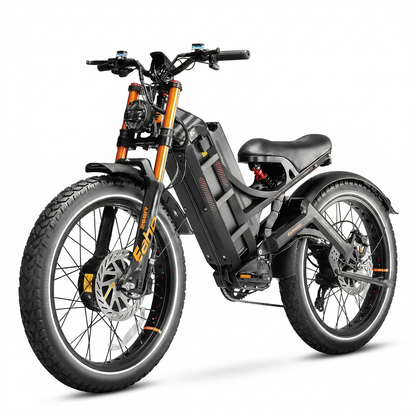 EAHORA Romeo Pro III Dual Motor Electric Bike – 5600W AWD 52V 80Ah