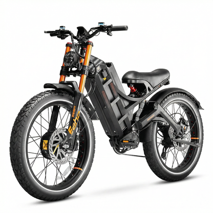 EAHORA Romeo Pro III Dual Motor Electric Bike – 5600W AWD 52V 80Ah