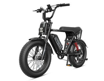 ACTBEST Striker Plus Moped-Style E-Bike – 2000W Peak 52V 20Ah 38+ MPH