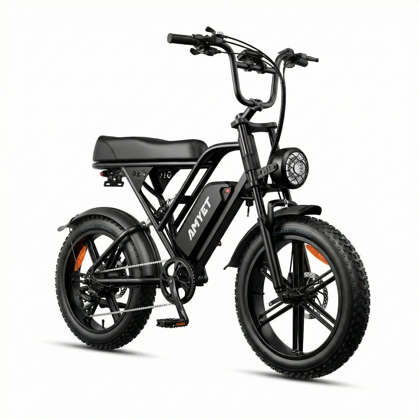AMYET G60 Raptor Electric Moped-Style E-Bike – 1000W 48V Fat Tire