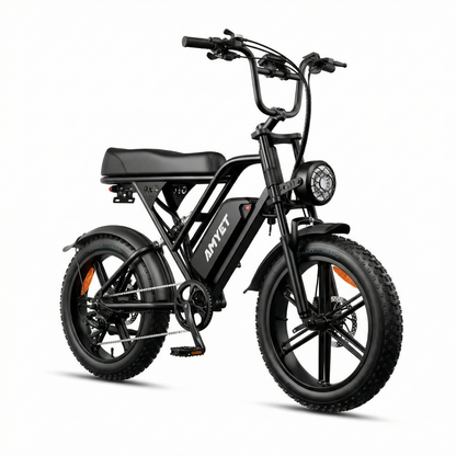 AMYET G60 Raptor Electric Moped-Style E-Bike – 1000W 48V Fat Tire