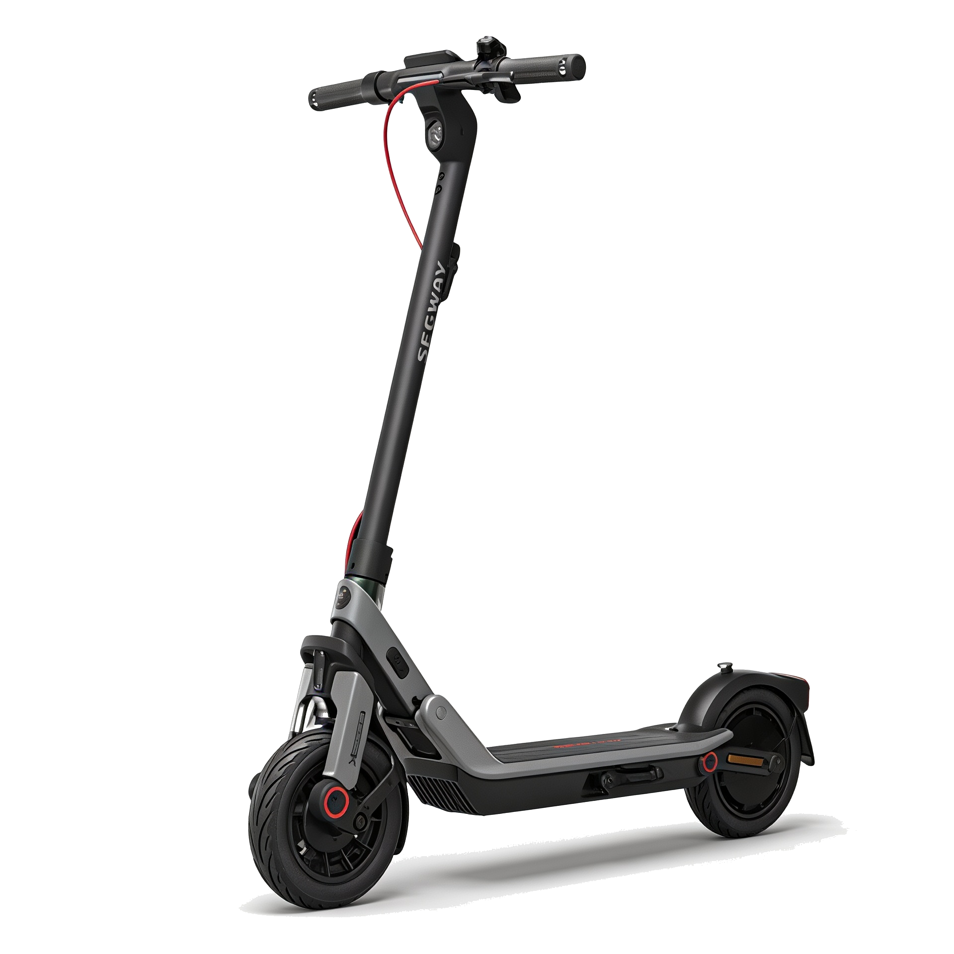 SEGWAY E3 Pro electric scooter front view on white background