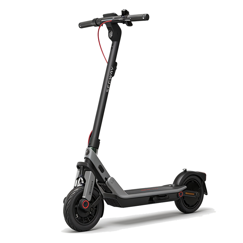 SEGWAY E3 Pro electric scooter front view on white background