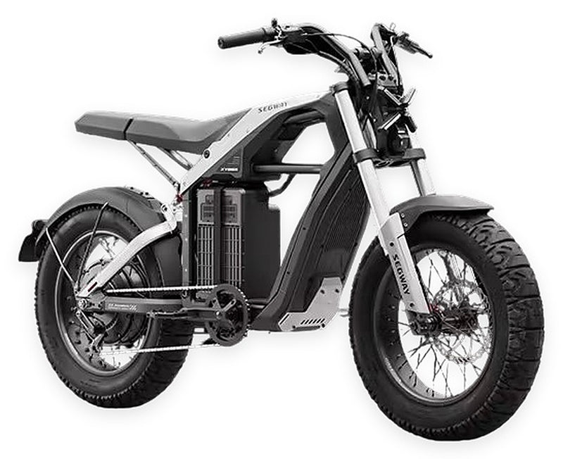 SEGWAY Xyber electric bike side view on white background
