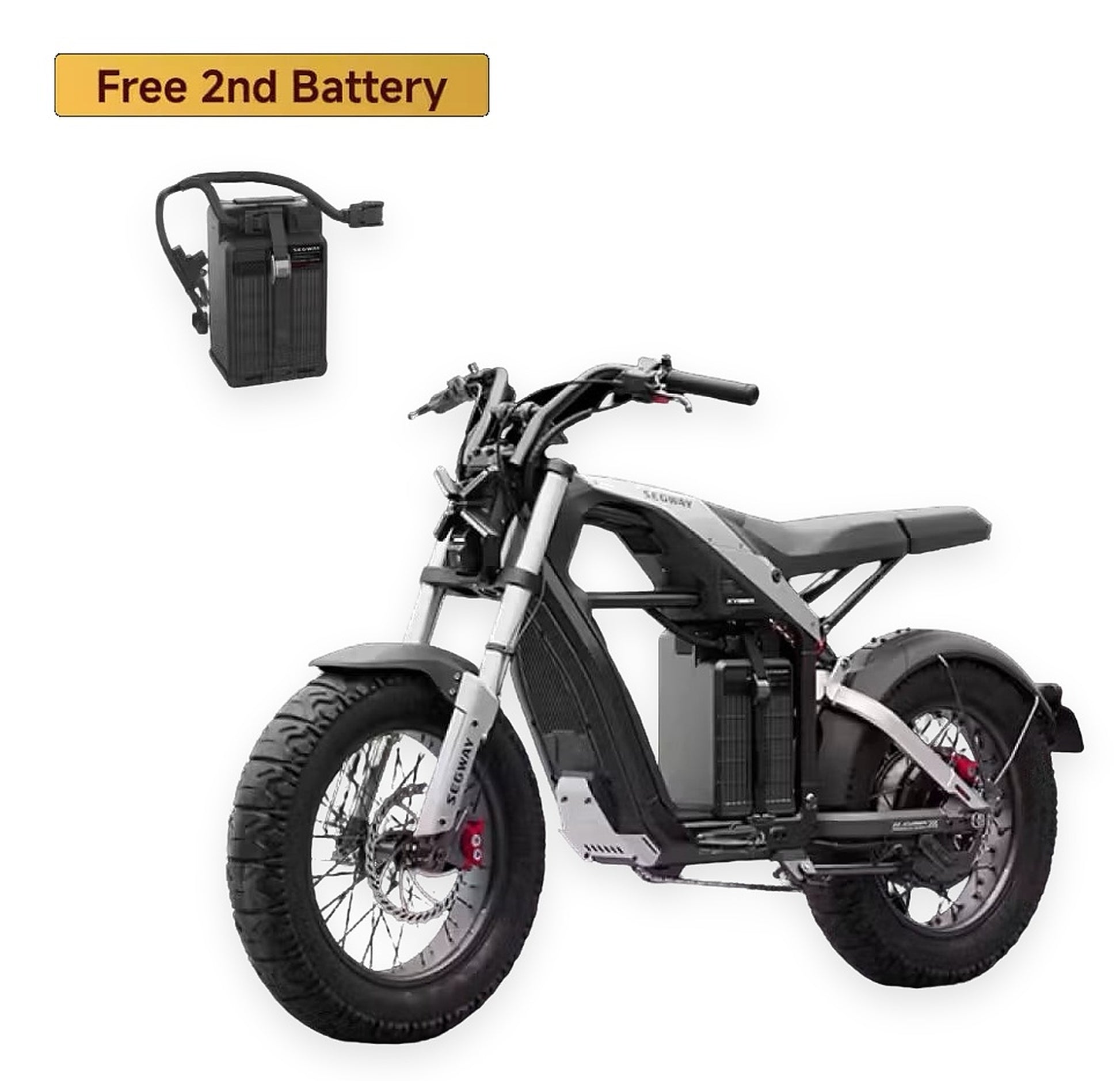 SEGWAY Xyber electric bike with free 2nd battery offer