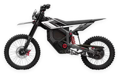 SEGWAY Xaber 300 Black electric dirt bike side view on white background