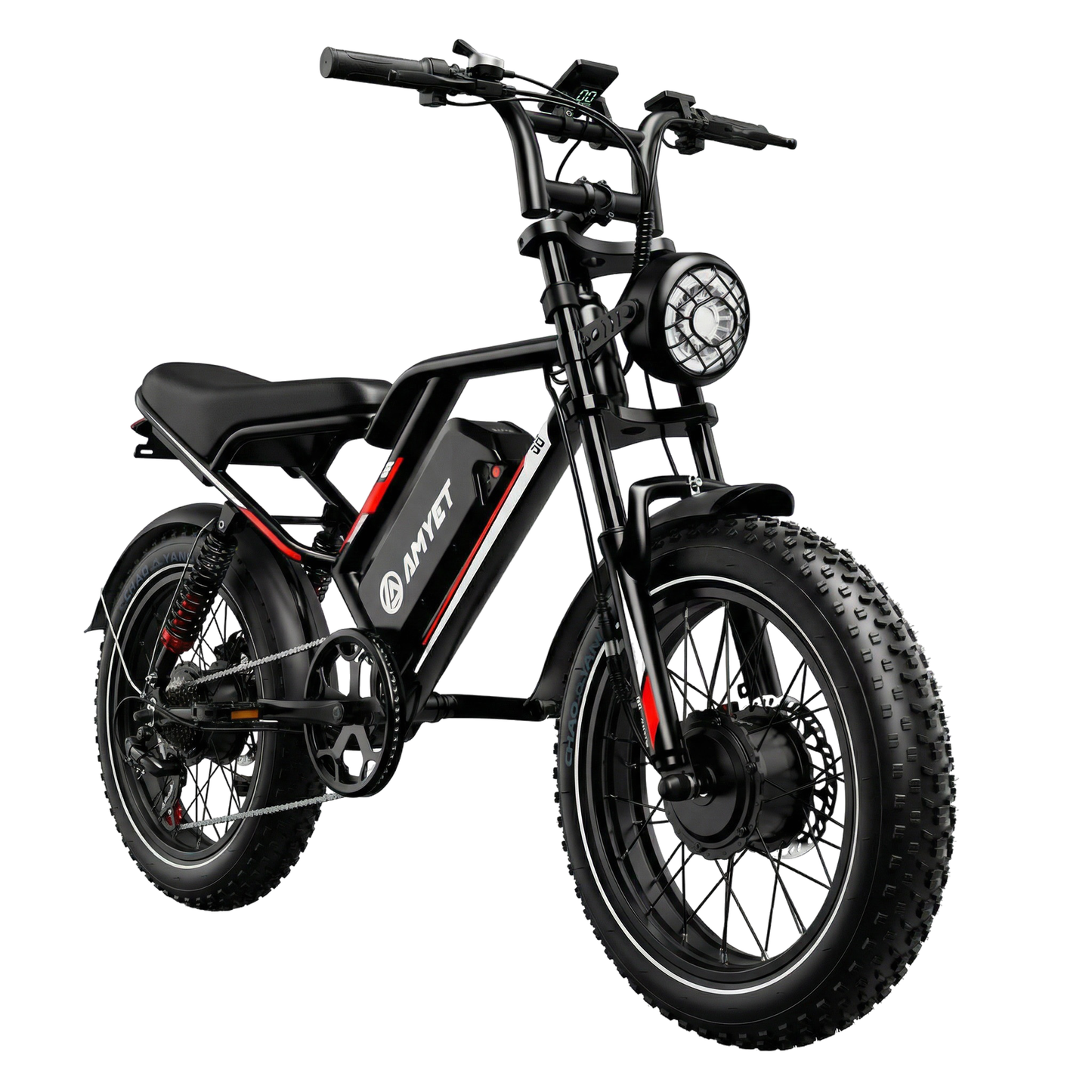 AMYET S8 Raptor Pro - front three-quarter view