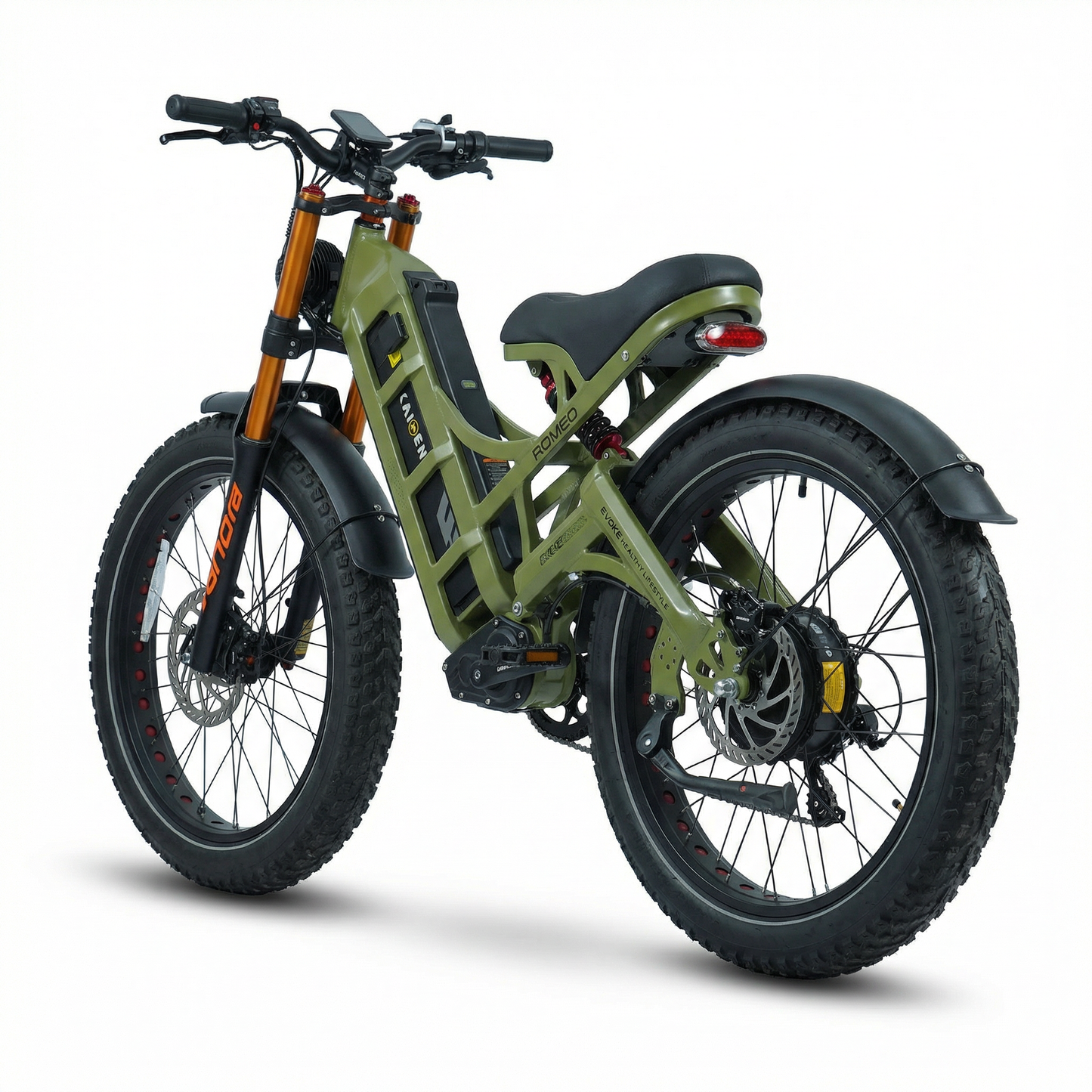 EAHORA Romeo Pro II Dual Motor 4000 W - 52V 70Ah Long Range Electric Bike