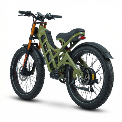 EAHORA Romeo Pro II Dual Motor 4000 W - 52V 70Ah Long Range Electric Bike