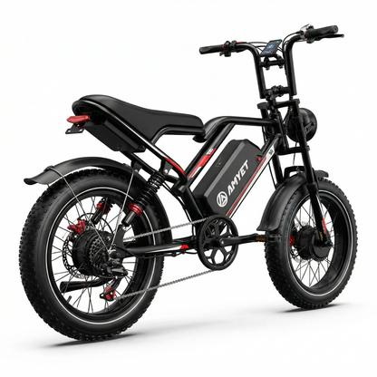 AMYET S8 Raptor Pro Dual Motor Electric Bike – 2000W AWD 48V Fat Tire