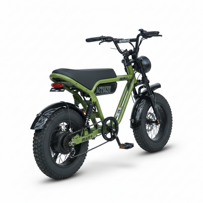 ACTBEST Blaze Electric Mini Bike – 1200W 25MPH Fat Tire
