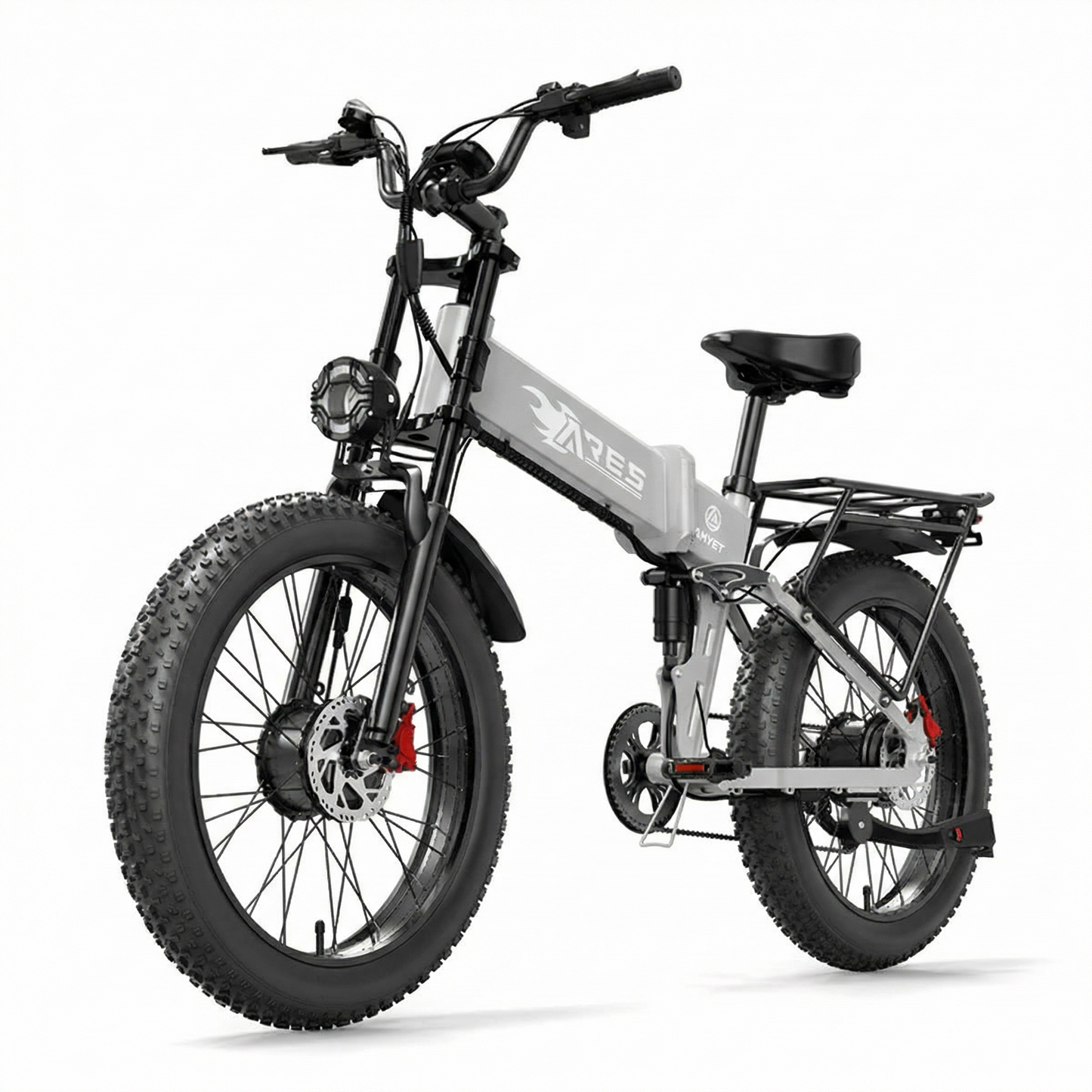 AMYET Ares Dual Motor Electric Bike – 2000W AWD 52V Off-Road