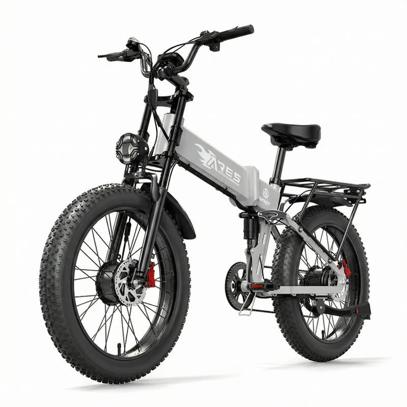 Bicicleta eléctrica AMYET Ares de doble motor – 2000W AWD 52V todoterreno