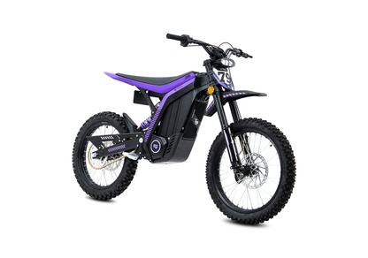 79BIKE Lynx Black and Purple - front three-quarter view