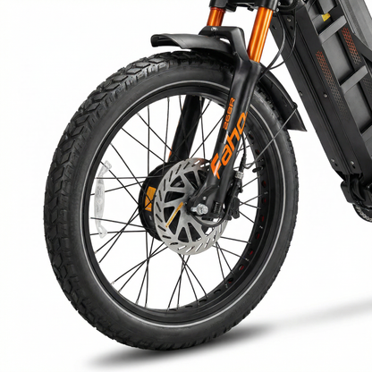 EAHORA Romeo Pro III Dual Motor Electric Bike – 5600W AWD 52V 80Ah