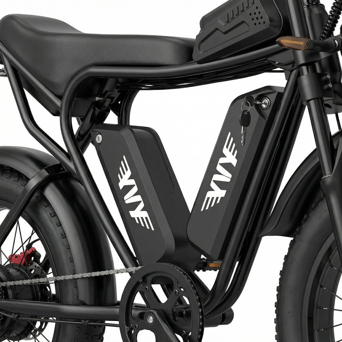 RIDSTAR Q20 Pro Dual Motor Electric Bike – 2000W AWD 52V 40Ah