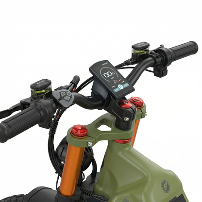 EAHORA Romeo Pro II Dual Motor 4000 W - 52V 70Ah Long Range Electric Bike