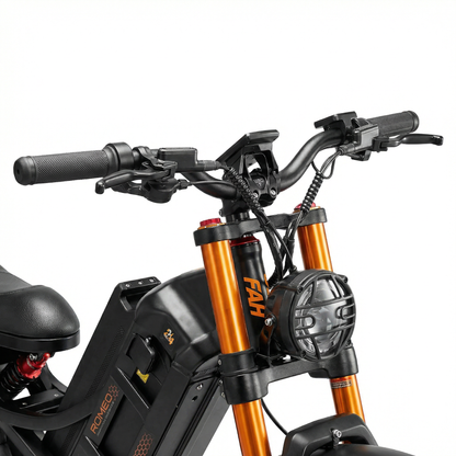 EAHORA Romeo Pro III Dual Motor Electric Bike – 5600W AWD 52V 80Ah