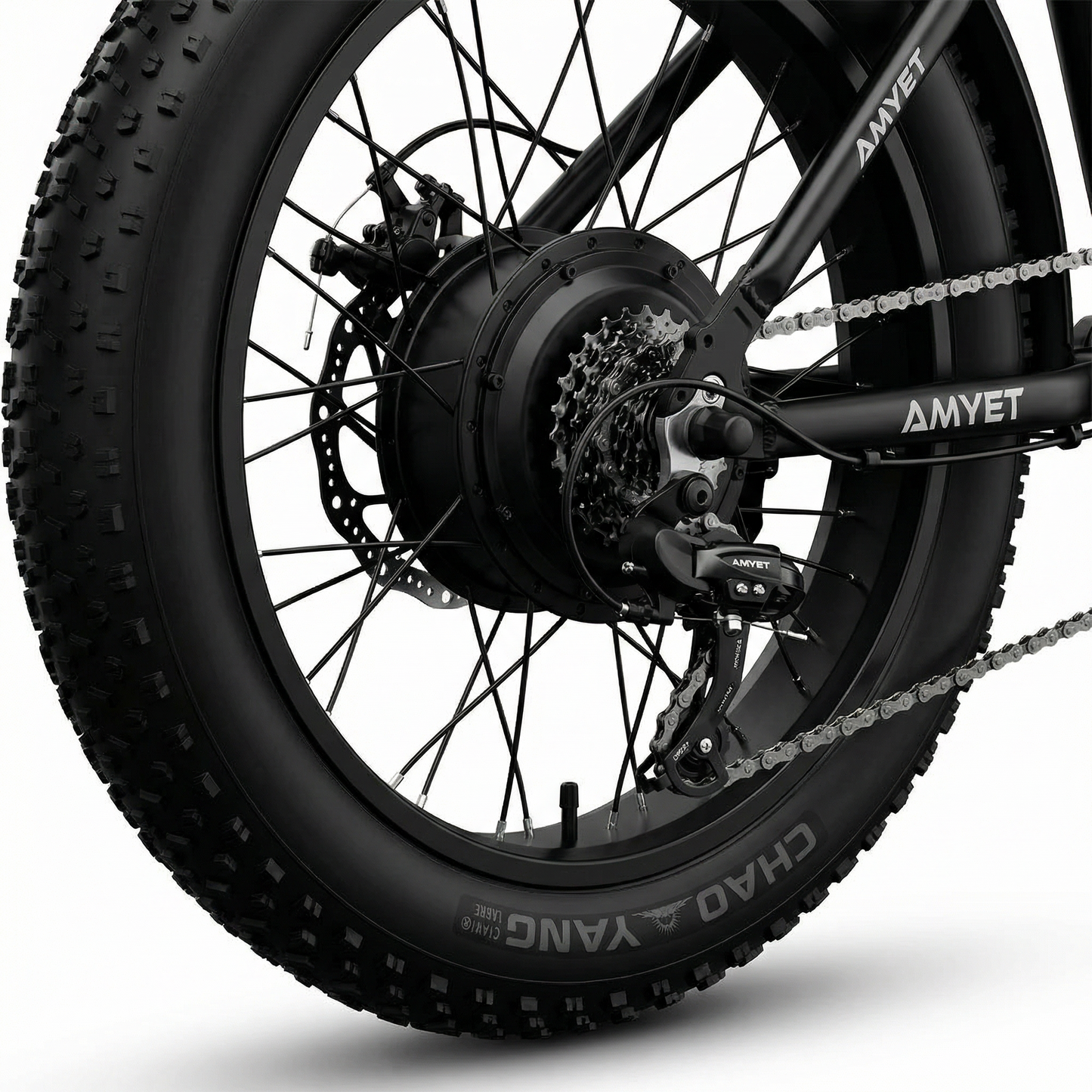 AMYET G60 Raptor Electric Moped-Style E-Bike – 1000W 48V Fat Tire