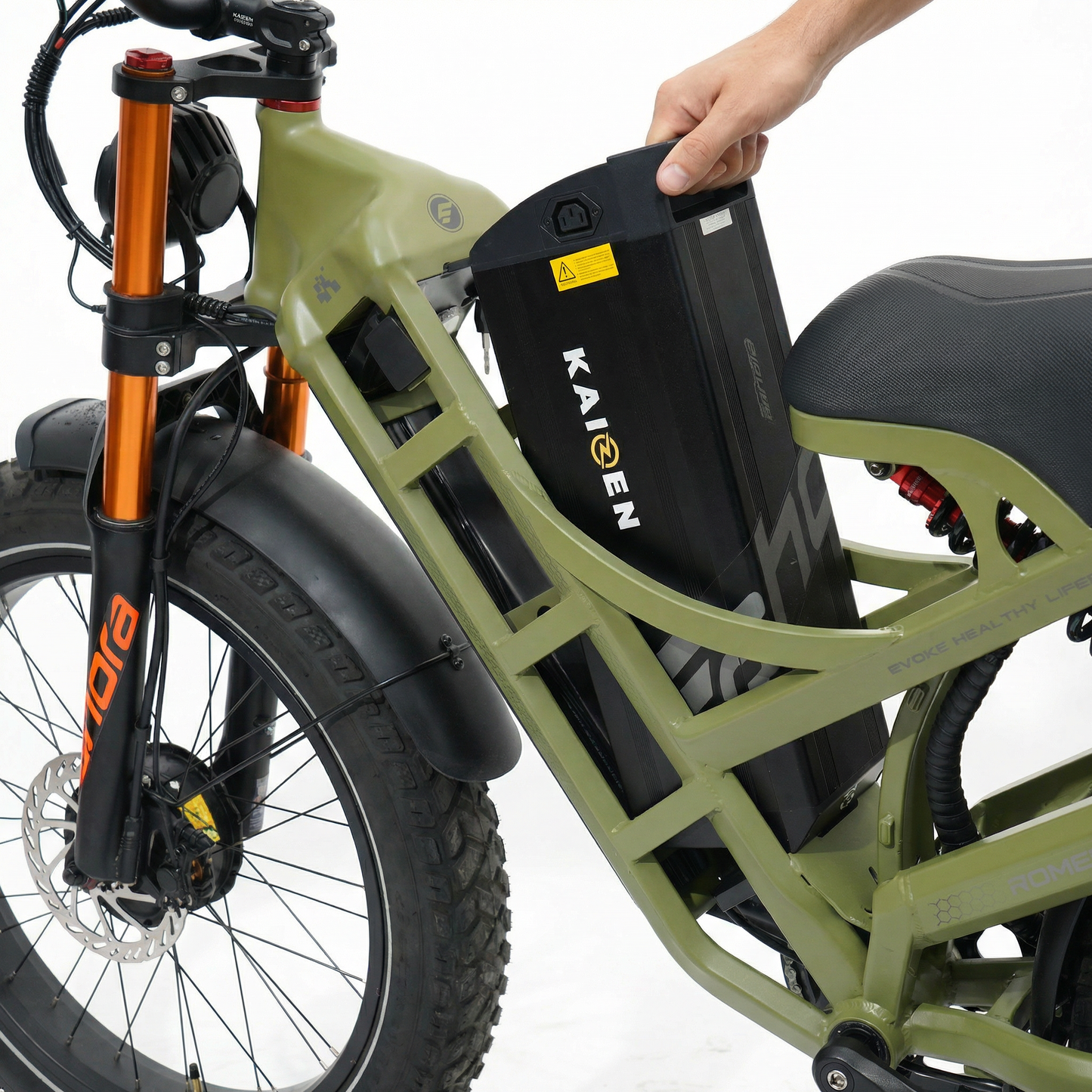 EAHORA Romeo Pro II Dual Motor 4000 W - 52V 70Ah Long Range Electric Bike