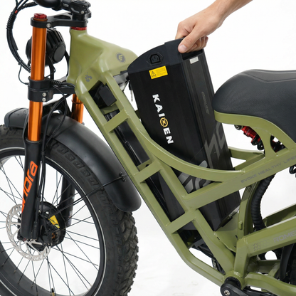 EAHORA Romeo Pro II Dual Motor 4000 W - 52V 70Ah Long Range Electric Bike