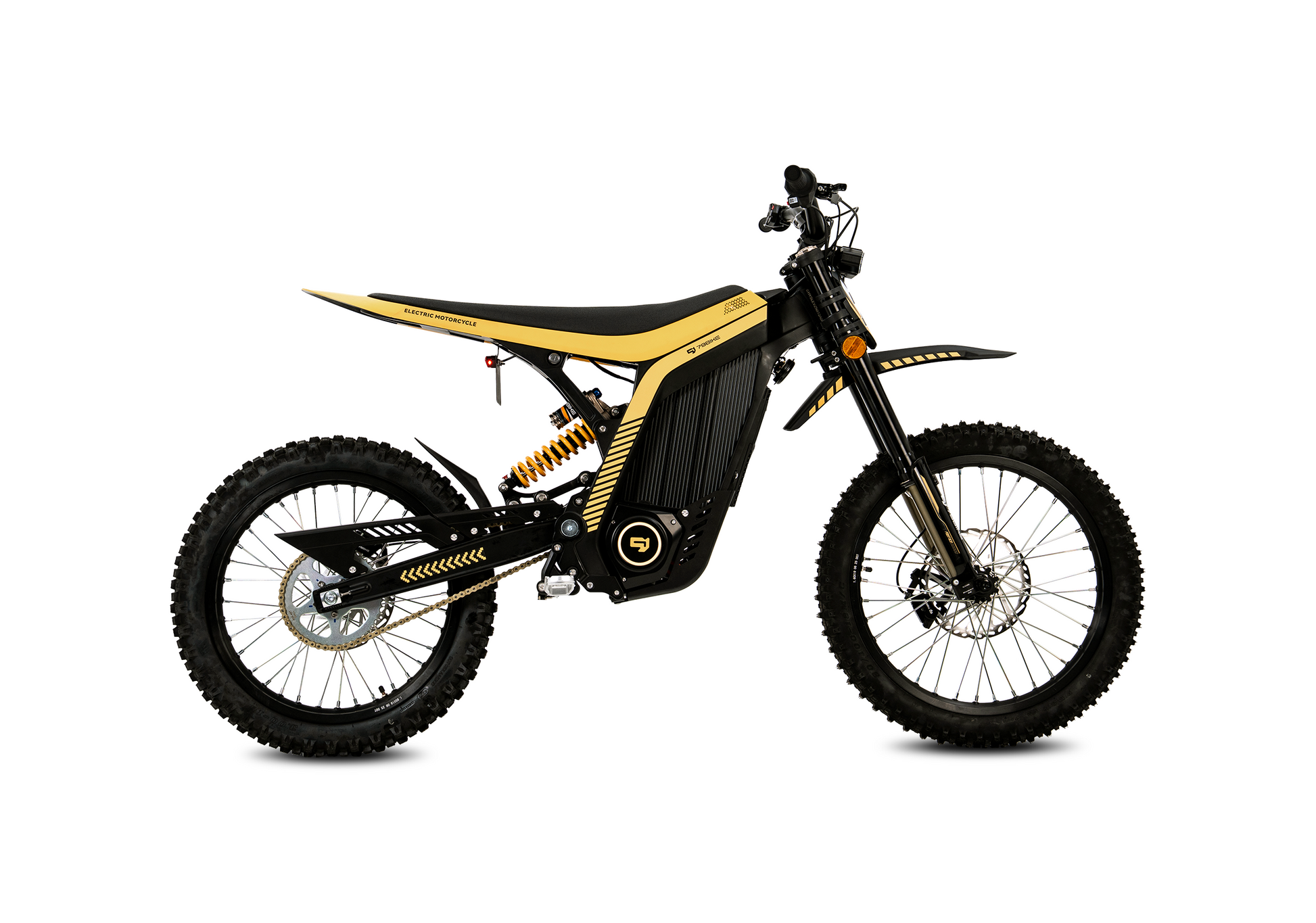 79BIKE Lynx Black and Yellow - side profile
