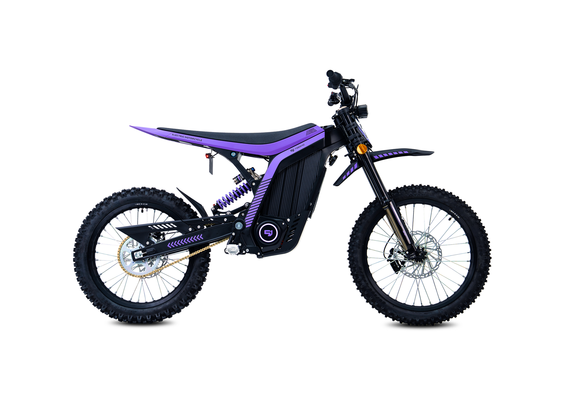 79BIKE Lynx Black and Purple - side profile