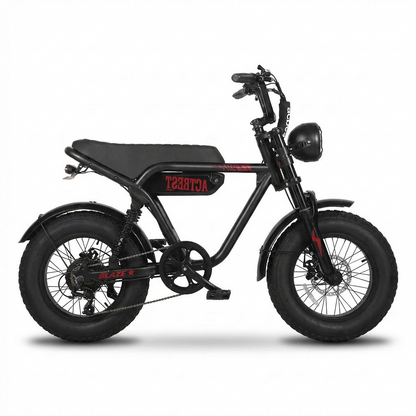ACTBEST Blaze Electric Mini Bike – 1200W 25MPH Fat Tire