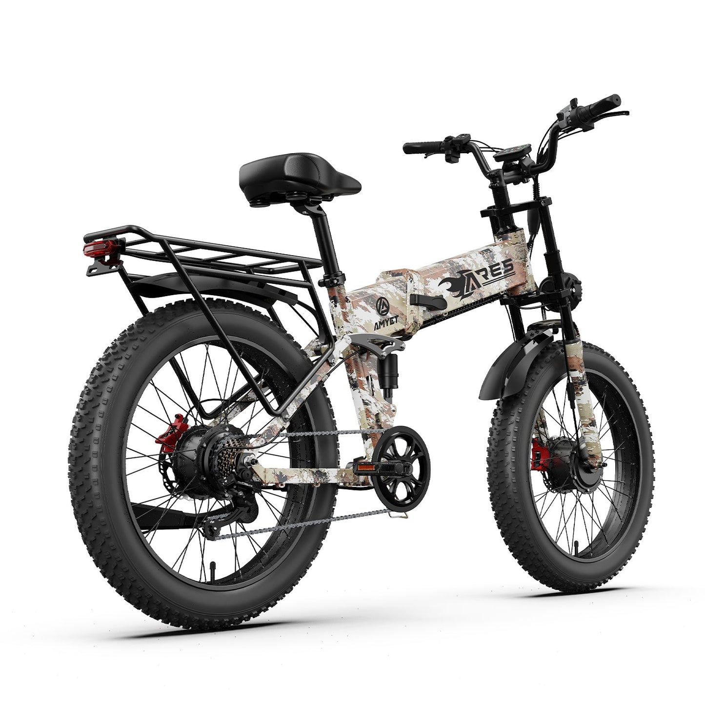 AMYET Ares Camo - rear three-quarter view
