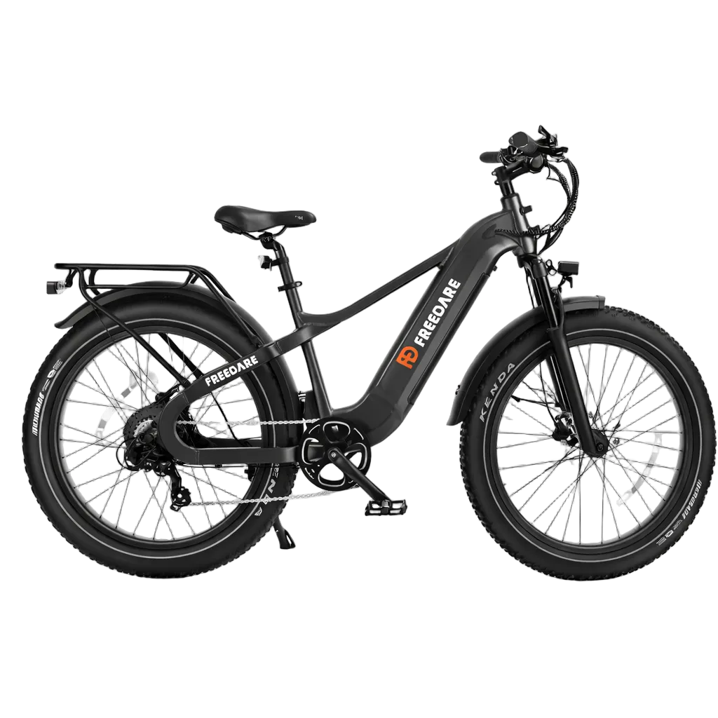 FREEDARE Saiga Electric Fat Tire E-Bike – 750W 48V Smart Long Range