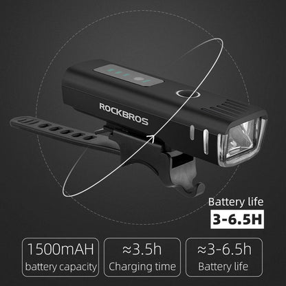 Rechargeable Smart Bike Front Light