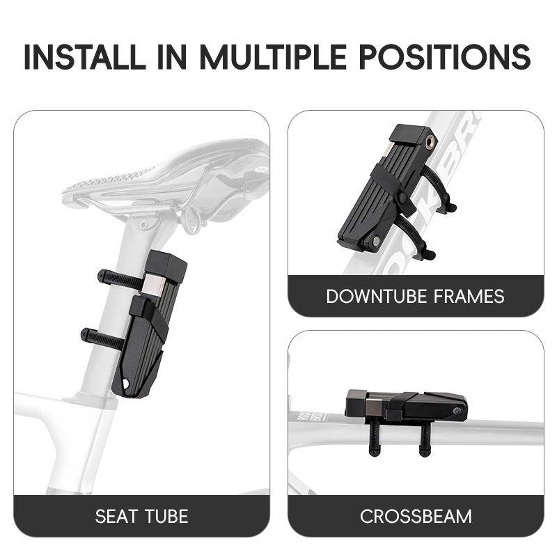 Foldable Anti-Theft Bike Lock
