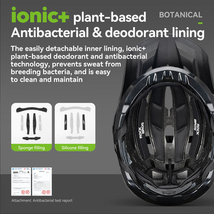 Ventilated MTB Bike Helmet with Visor