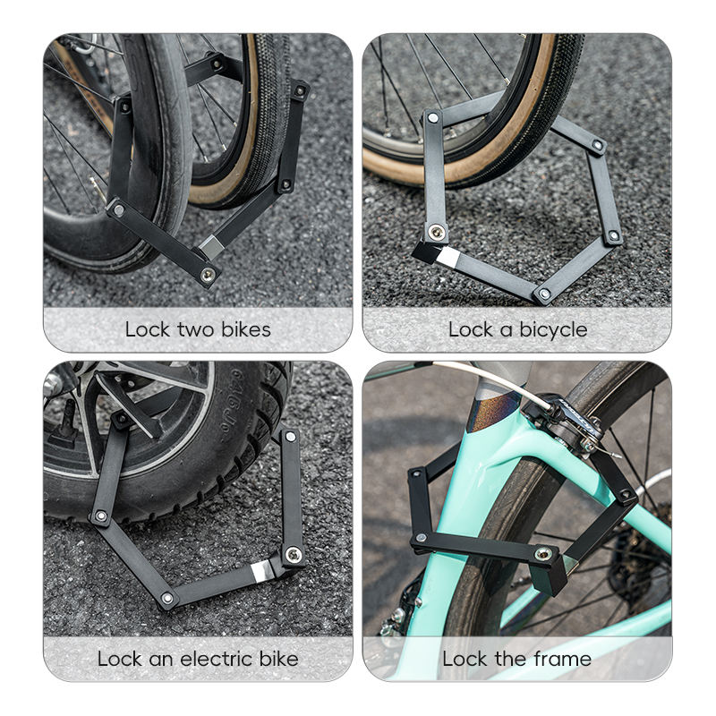 Foldable Anti-Theft Bike Lock