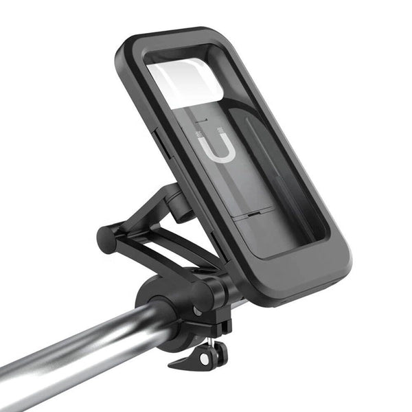 Waterproof E-Bike Phone Holder with 360° Rotation
