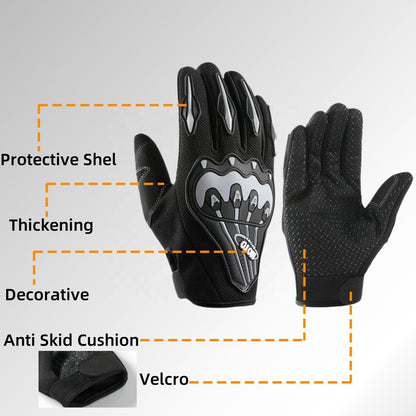 Protective E-Bike Riding Gloves