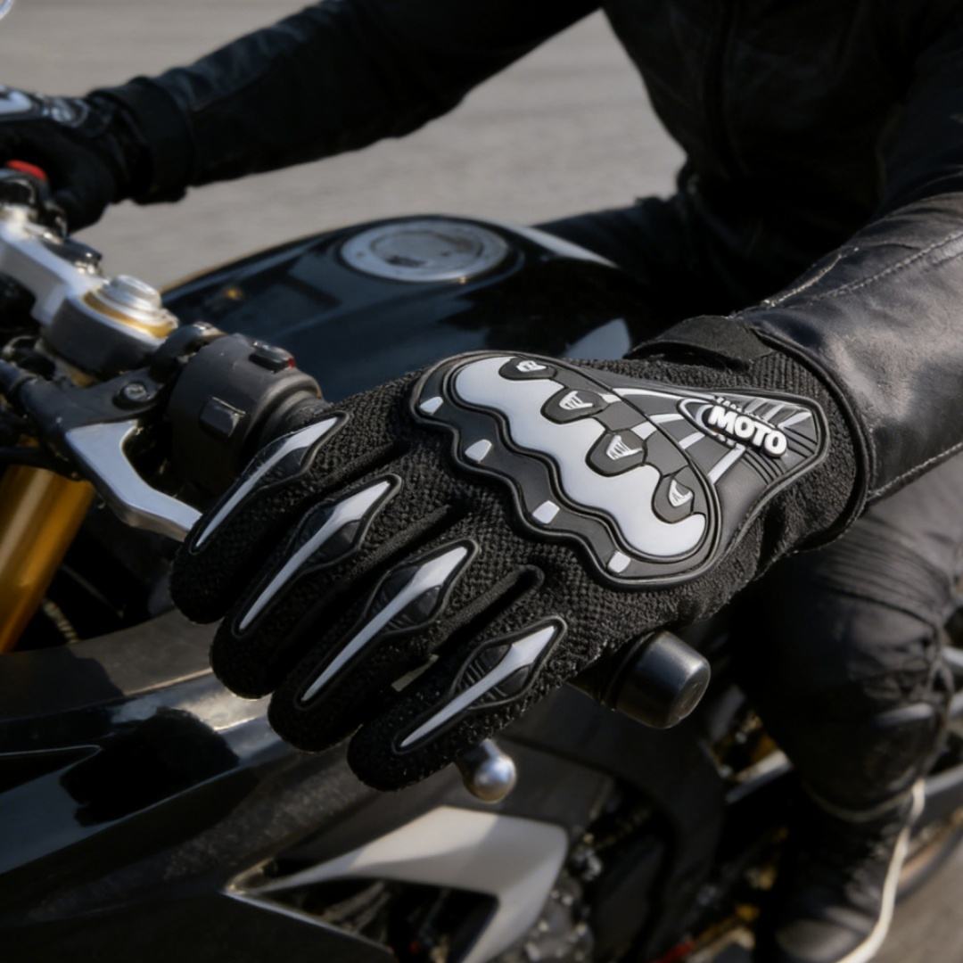 Protective E-Bike Riding Gloves