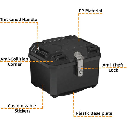 45L E-Bike Delivery Rear Storage Box