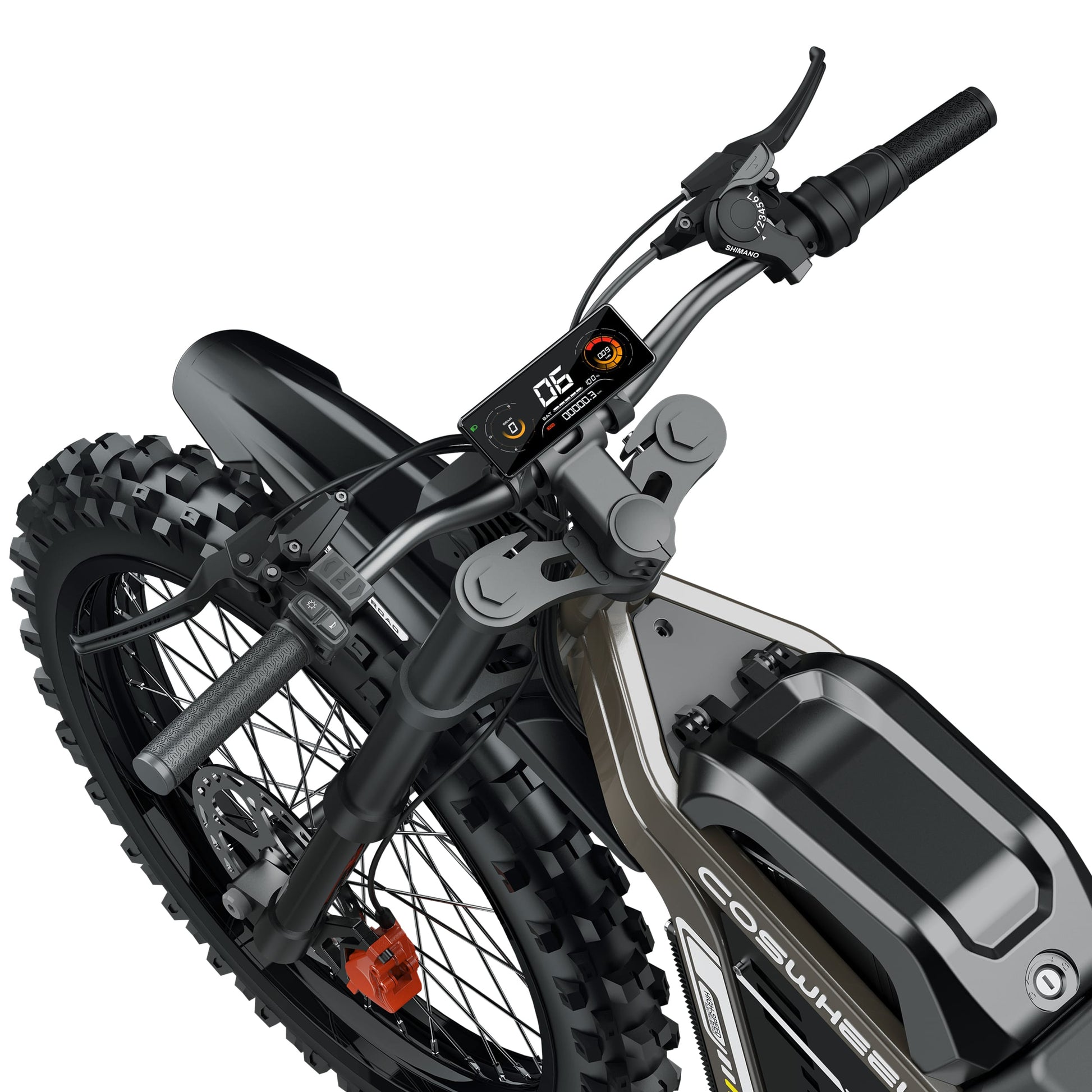 COSWHEEL R19 - cockpit and handlebar detail