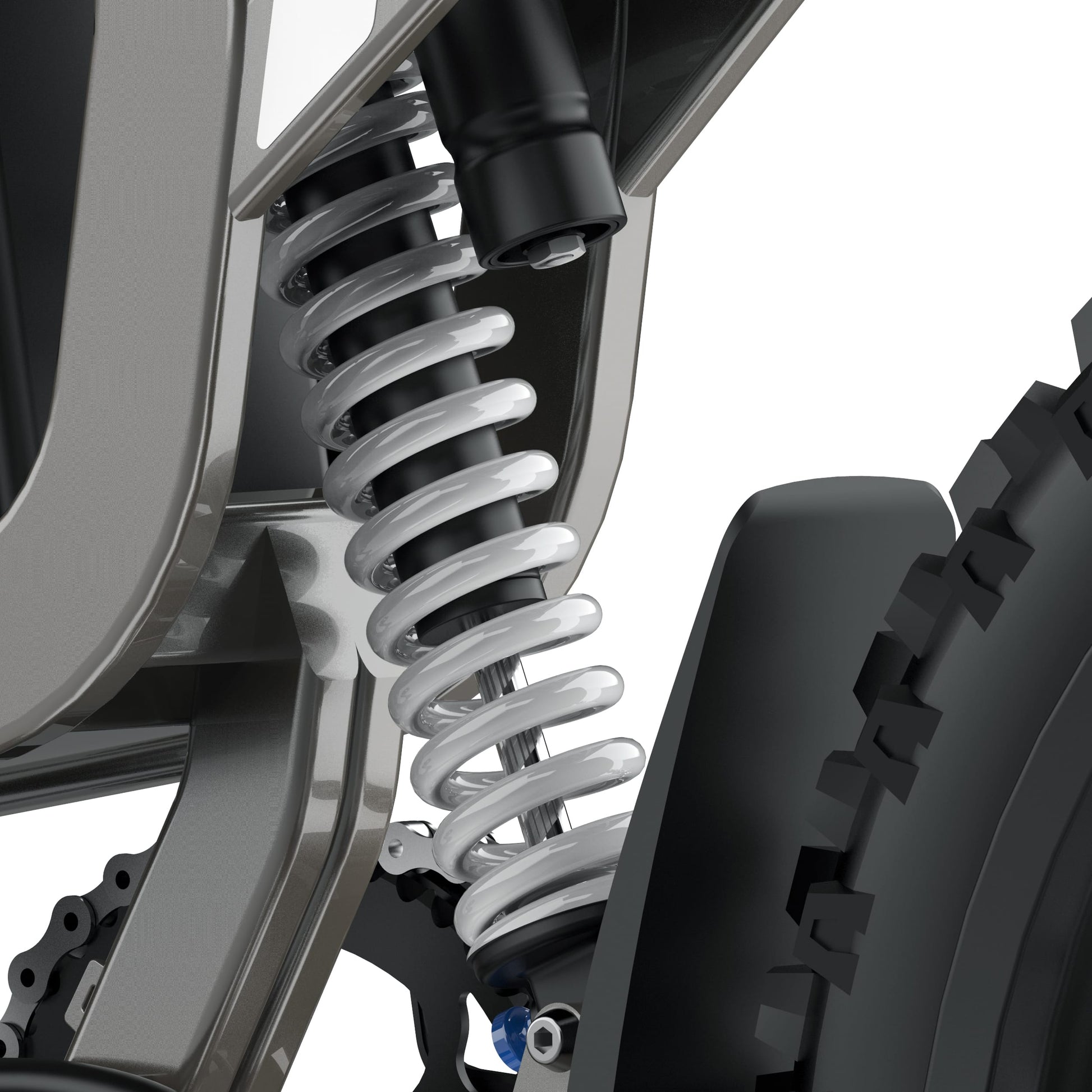 COSWHEEL R19 - rear suspension detail