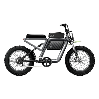 FOREVER BLU Bondi Moped-Style Electric Bike – 750W 48V Class 3