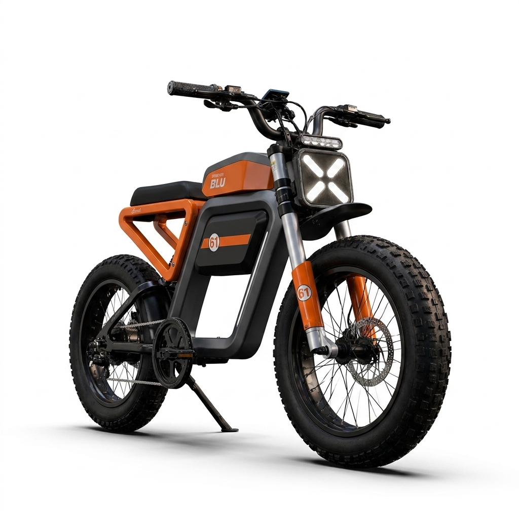 Bicicleta eléctrica tipo ciclomotor FOREVER BLU Bondi – 750W 48V Clase 3