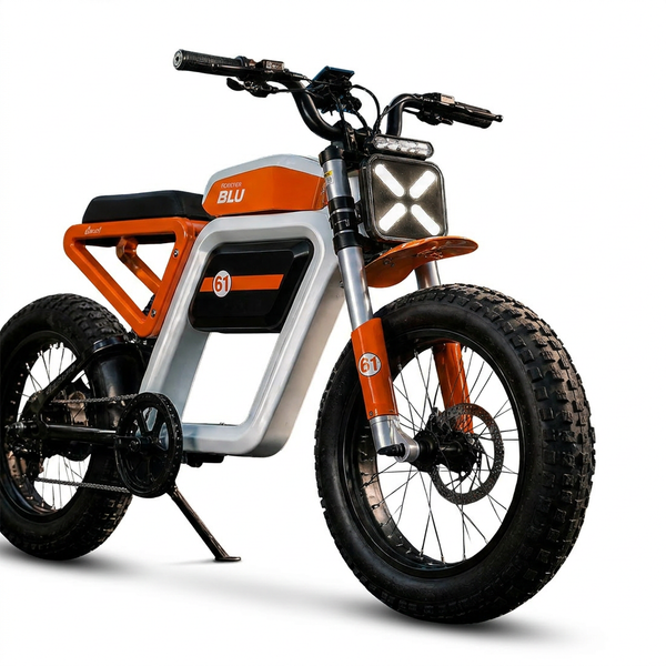 Bicicleta eléctrica tipo ciclomotor FOREVER BLU Bondi – 750W 48V Clase 3