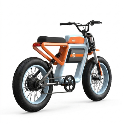 FOREVER BLU Bondi Orange - rear three-quarter view