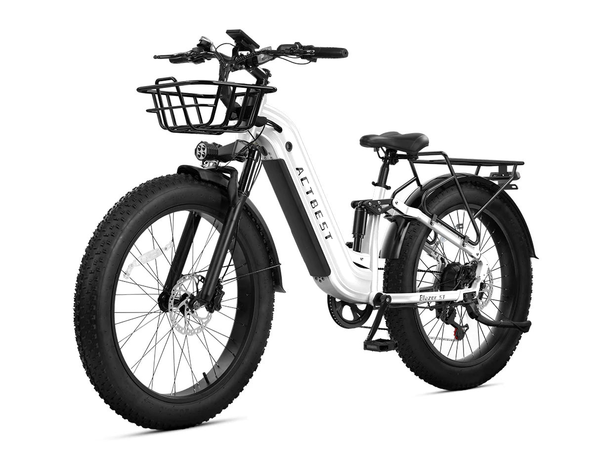 ACTBEST Blazer ST Step-Through Fat-Tire E-Bike – 1800W 36 MPH - foto 6