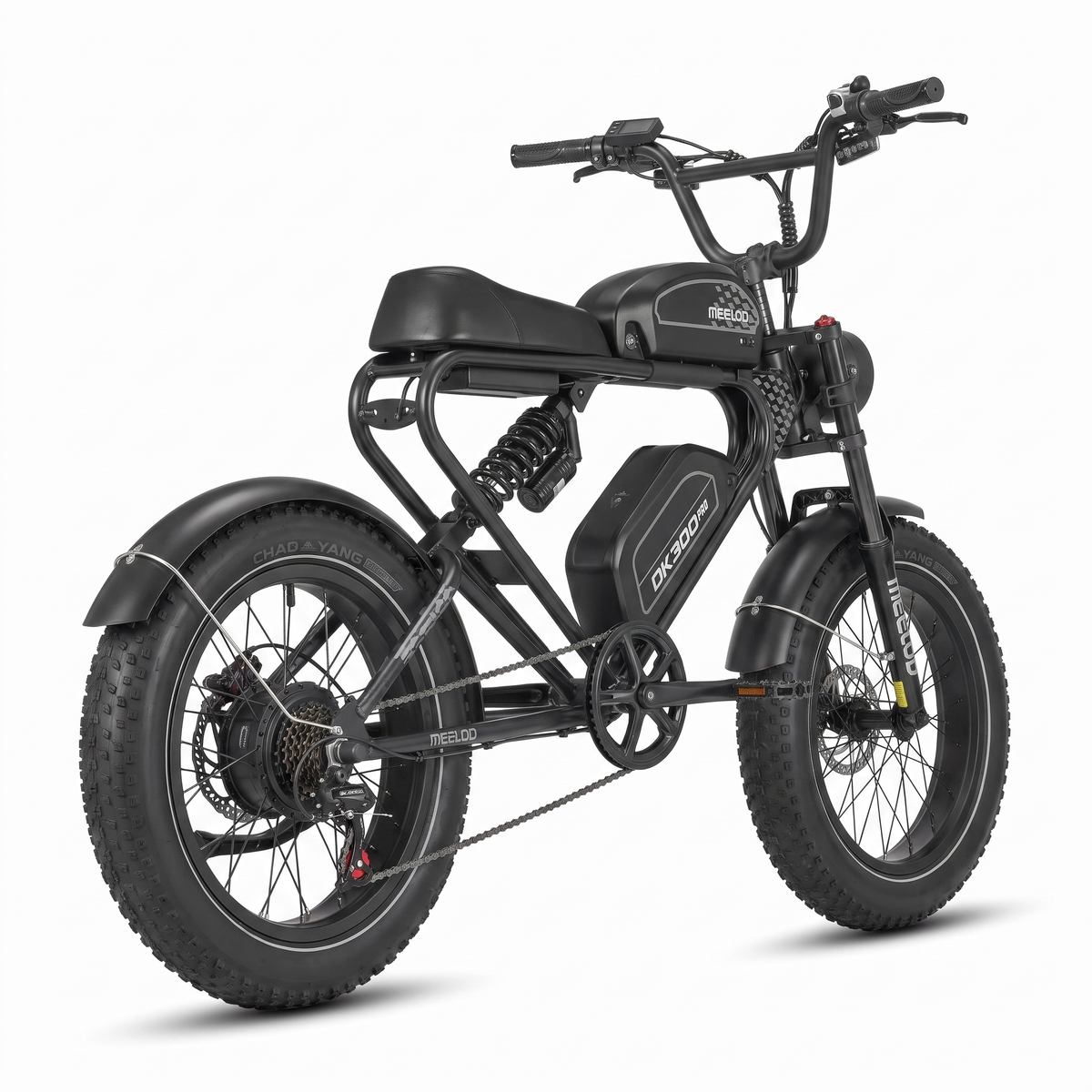 MEELOD DK300 PRO rear three-quarter view