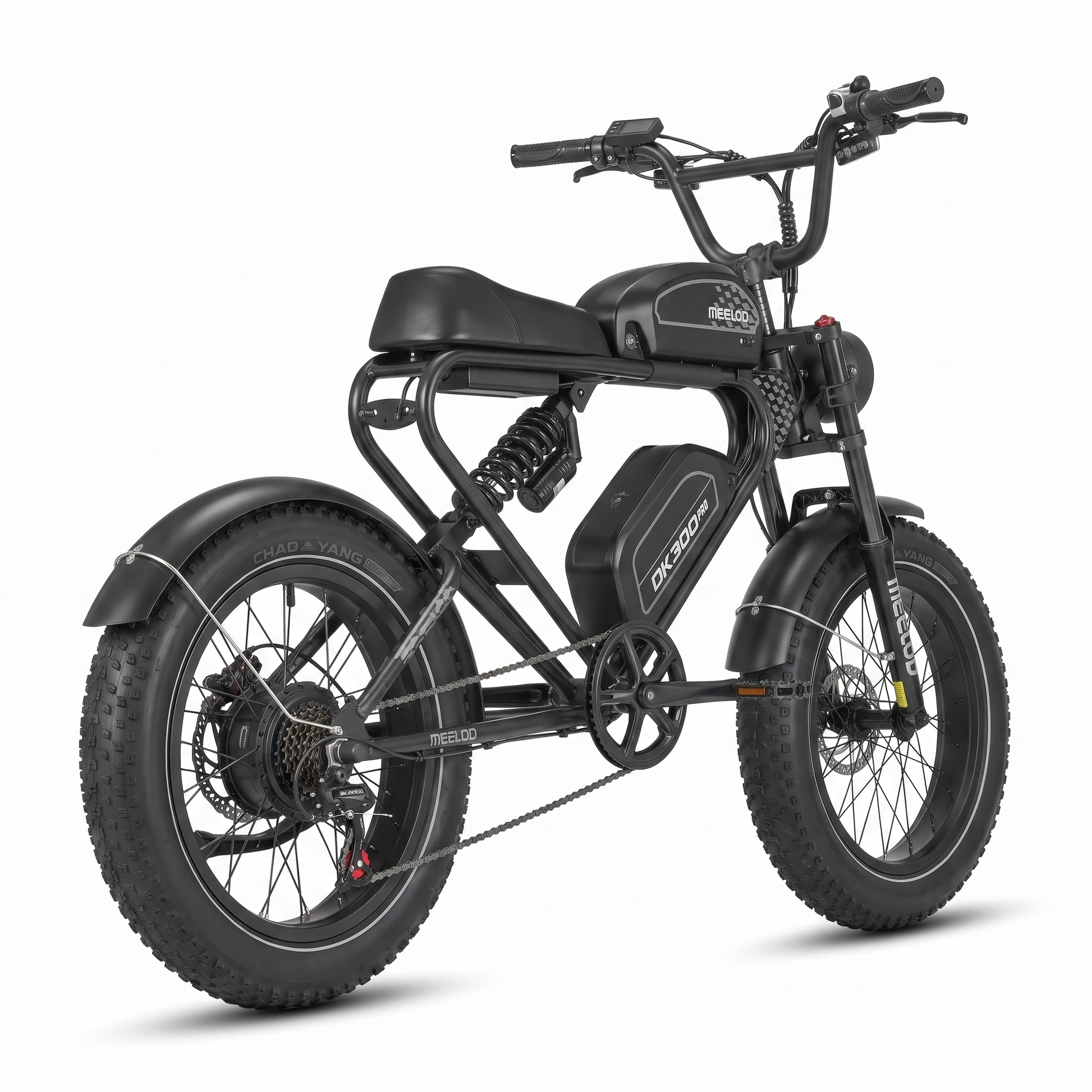 MEELOD DK300 PRO rear three-quarter view